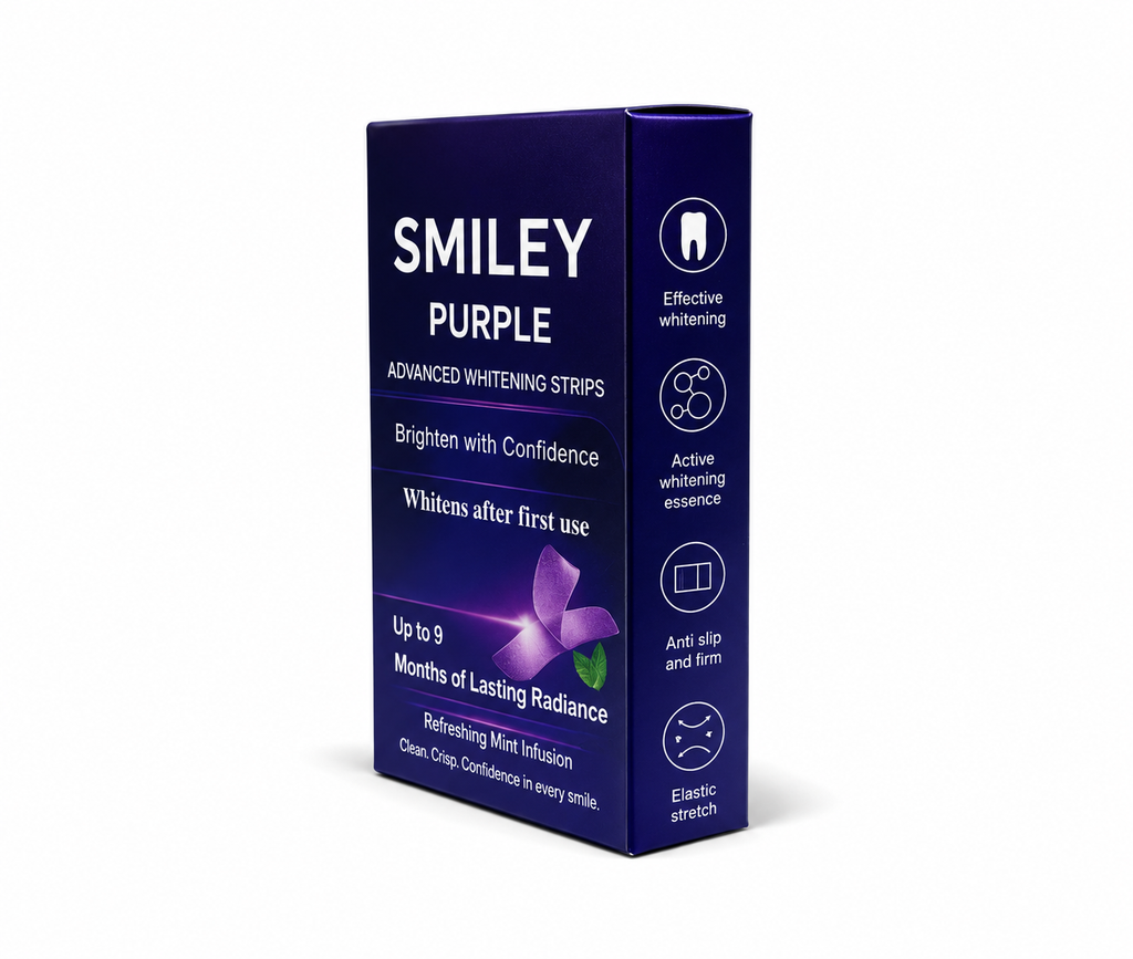 Smiley Purple Advanced Whitening Strips